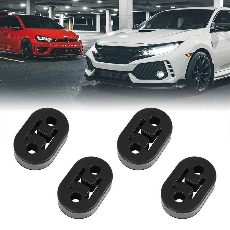 4 Pcs Universal Exhaust Mount Repair Hanger Brackets, Replacement Hangers