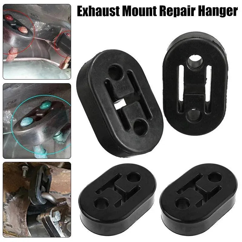 4 Pcs Universal Exhaust Mount Repair Hanger Brackets, Replacement Hangers