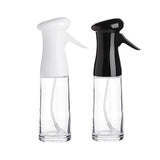 Olive Oil Sprayer Dispenser Cooking Baking BBQ Spray Bottle Kitchen Tool HG - Black - Front View