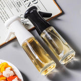 Olive Oil Sprayer Dispenser Cooking Baking BBQ Spray Bottle Kitchen Tool HG - White - Top-Down View