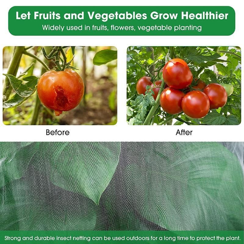 6/10M Netting Insect Bug Fly Fruit Mesh Net Vegetable Plant Protection Cover - 6*2.5 Meters