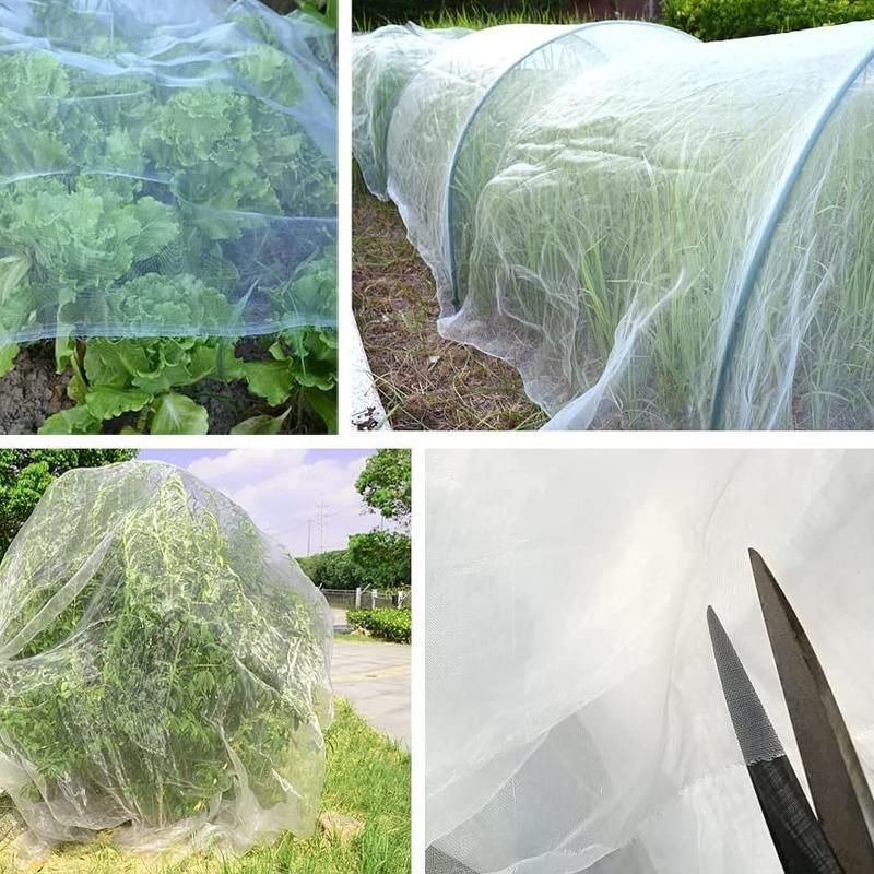 6/10M Netting Insect Bug Fly Fruit Mesh Net Vegetable Plant Protection Cover - 6*2.5 Meters