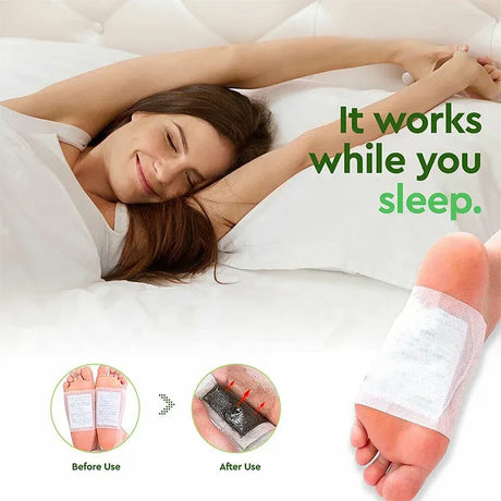 10-300 Ginger Herbal Detox Foot Patches for Slimming & Cleansing - 10PCS, image 15