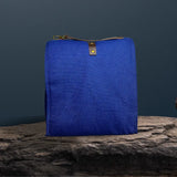 Worker's Bag - Navy Blue - Side View