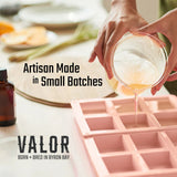 VALOR Decadent Shaving Gift Set – Organic Razor Kit with Soap, Brush, Balm & Body Bar - Close-Up Angle