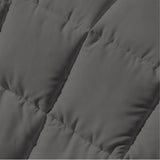 Summer Comfort Queen Bamboo Blend Quilt - Australian Made 200GSM in Grey