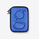 Glucology Diabetes Travel Cases | Matte Blue, Classic - Top-Down View