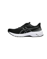 ASICS GT-1000 12 Men's Running Shoes with Advanced Cushioning and Stability - Black/White, Size 12 US - Side View