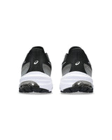 ASICS GT-1000 12 Men's Running Shoes with Advanced Cushioning and Stability - Black/White, Size 12 US - 45-Degree Angle