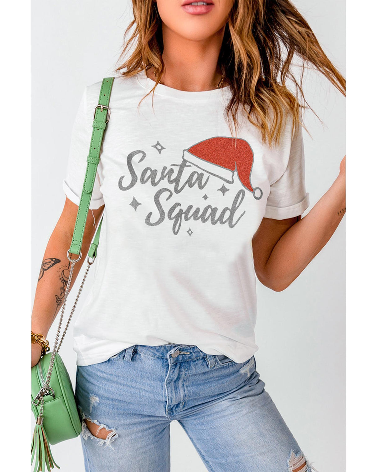 Azura Exchange Holiday Cheer Santa Squad Tee - 2XL