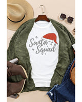 Azura Exchange Holiday Cheer Santa Squad Tee - 2XL - Close-Up Angle