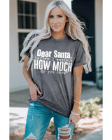 Azura Exchange Holiday Humor Graphic Tee - 2XL - Top-Down View