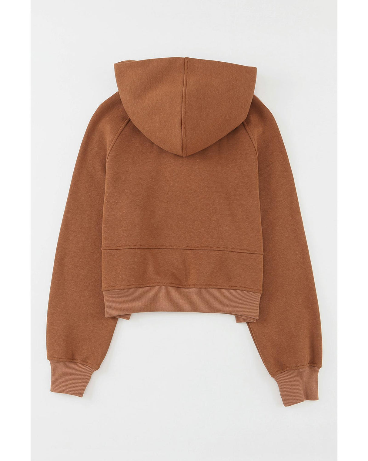 Azura Women's Quarter Zip Kangaroo Pocket Hoodie - Size S