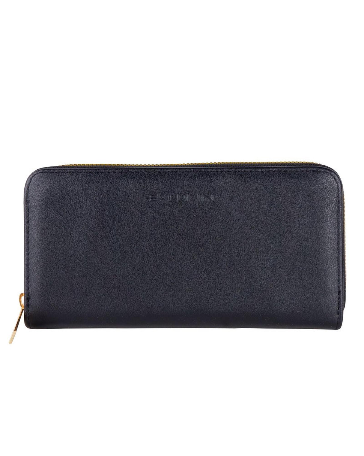 Baldinini Trend Women's Classic Black Leather Wallet - One Size
