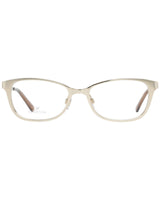Swarovski Women's Full-Rim Gold Optical Eyeglasses - One Size - Front View