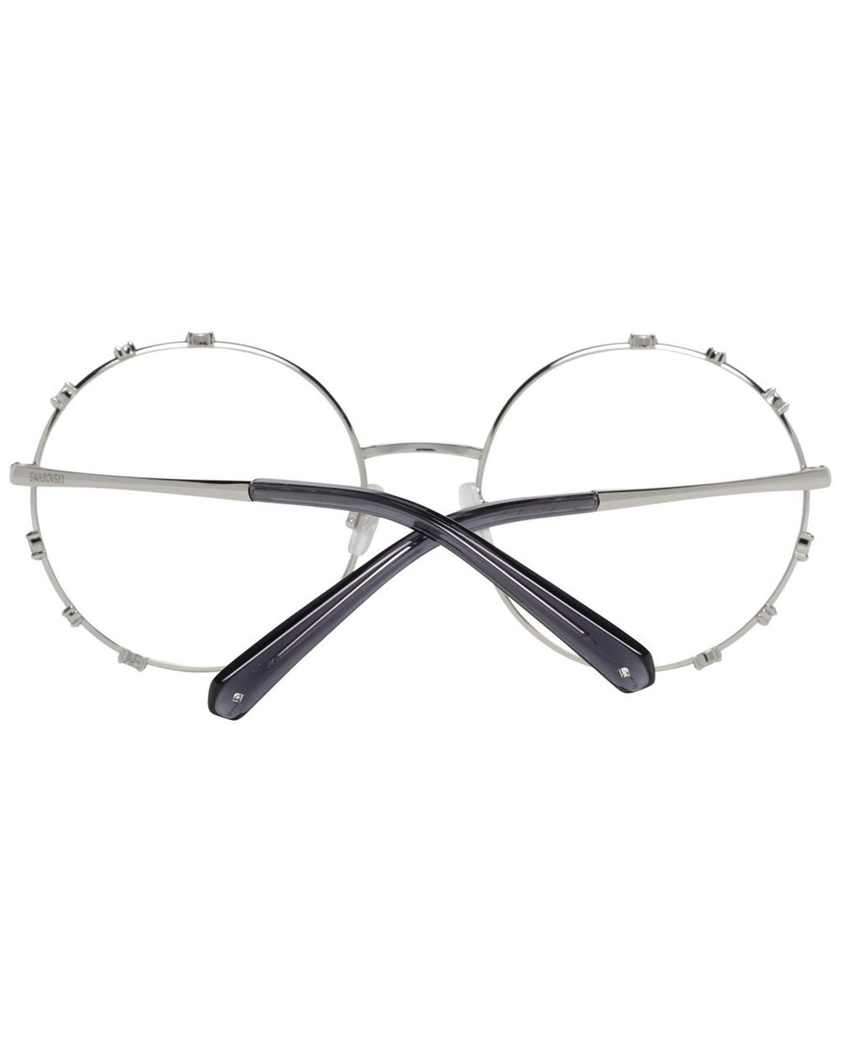 Swarovski Women's Full-Rim Silver Metal Optical Frames - One Size