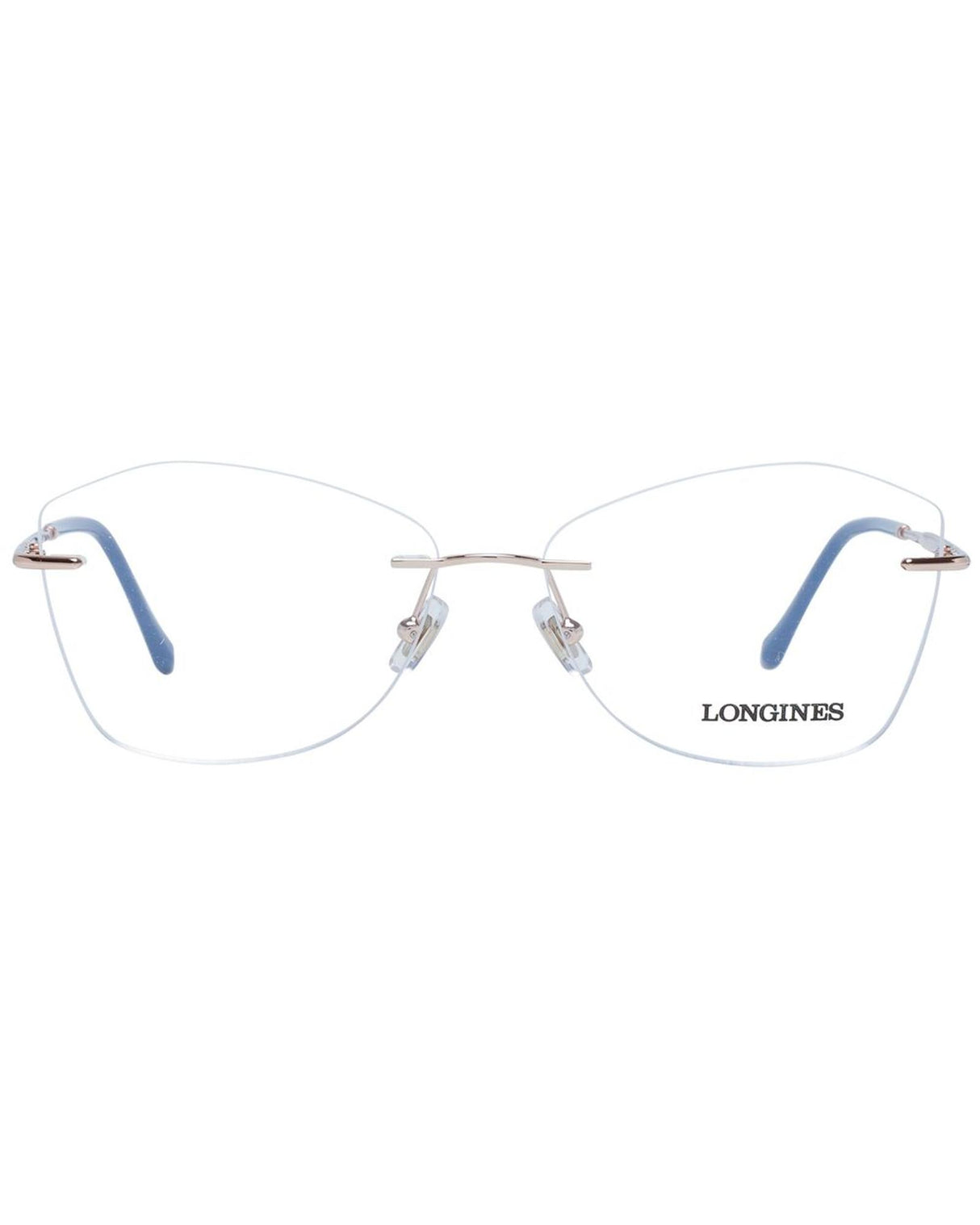 Longines Women's Rimless Blue Optical Frames - One Size