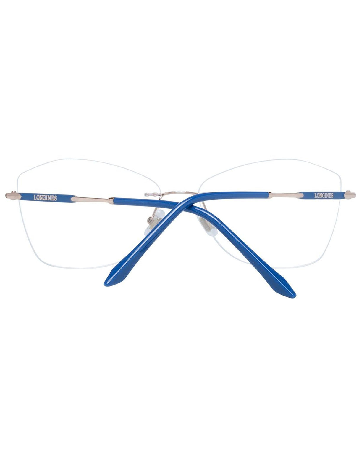 Longines Women's Rimless Blue Optical Frames - One Size