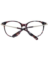 Swarovski Women's Elegant Brown Round Optical Frames - One Size - Side View