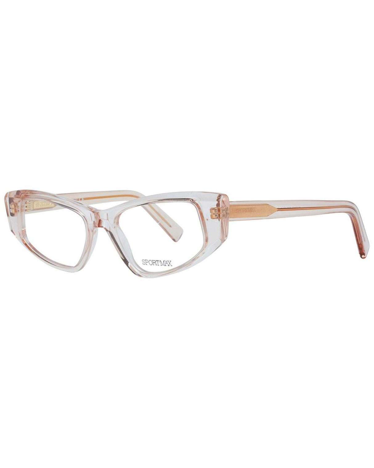 Sportmax Women's Cat Eye Clear Optical Frames - One Size