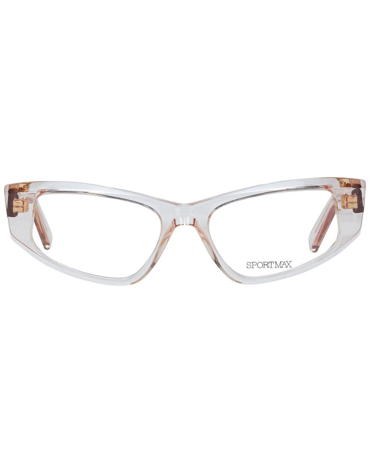 Sportmax Women's Cat Eye Clear Optical Frames - One Size