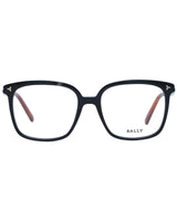 Bally Women's Square Black Optical Frames - One Size - Front View