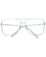 Tod's Women's Rectangular Silver Eyeglasses - One Size - Side View