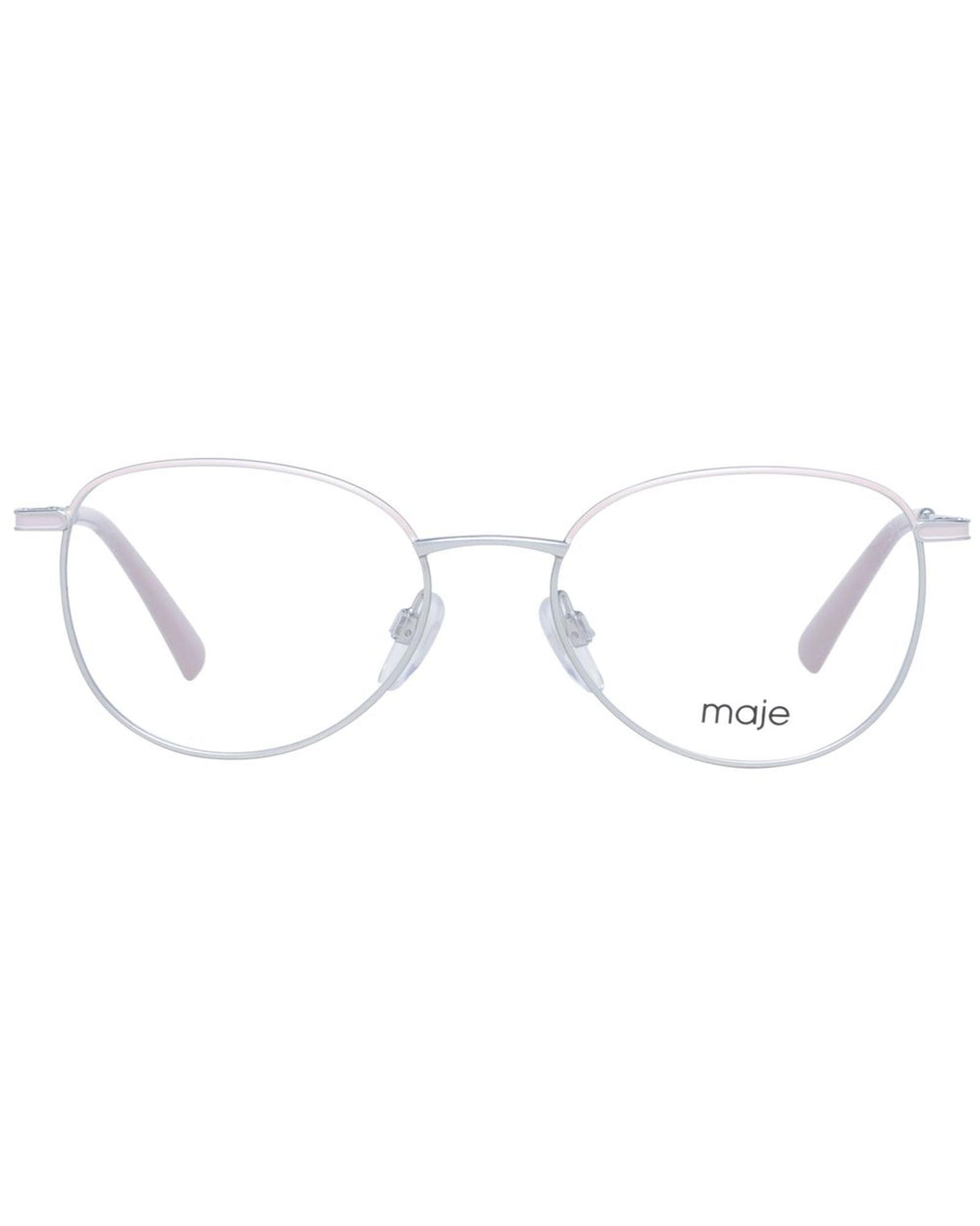 Maje Women's Oval Silver Optical Frames - One Size