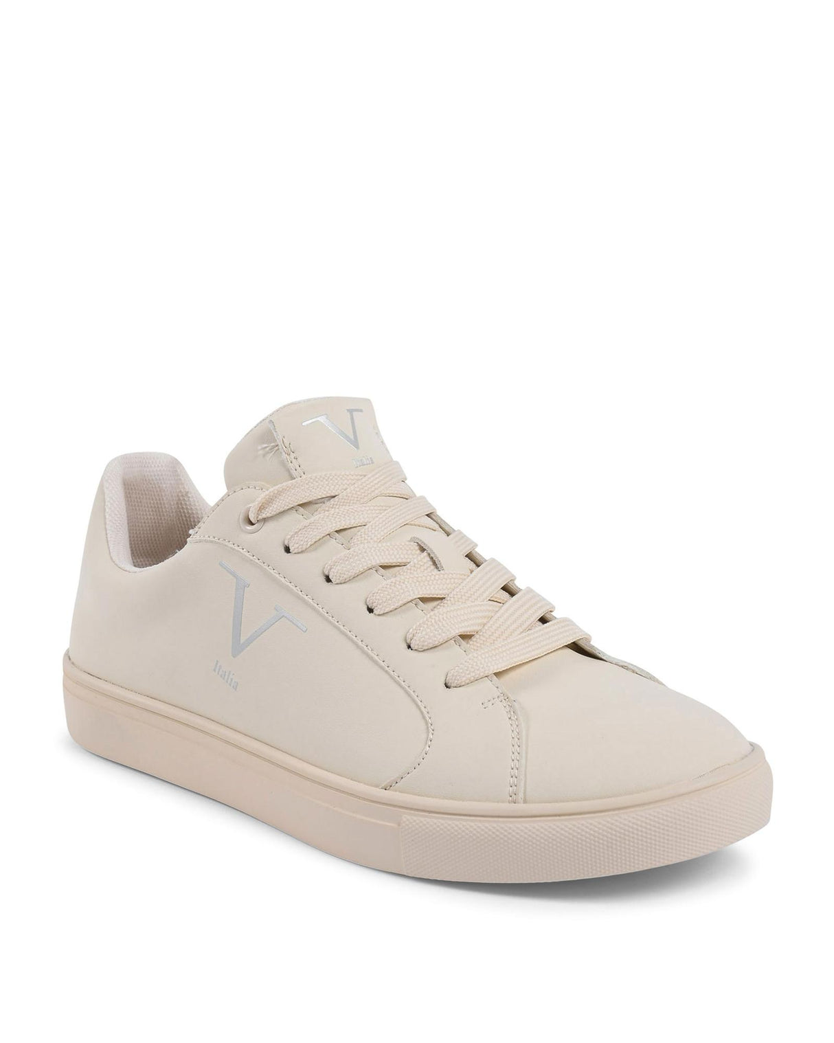Synthetic Leather Rubber Sole Sneaker - 36 EU