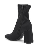 Fabric Ankle Boot with 9cm Heel - 36 EU - Side View