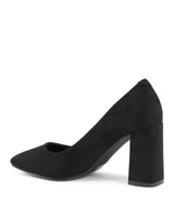 Fabric Pump with 8cm Heel - 38 EU - Side View