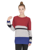 Premium Cashmere Boatneck Sweater - M - Front View