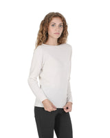 Cashmere Boatneck Sweater - Premium Quality Italian Craftsmanship - M - Front View