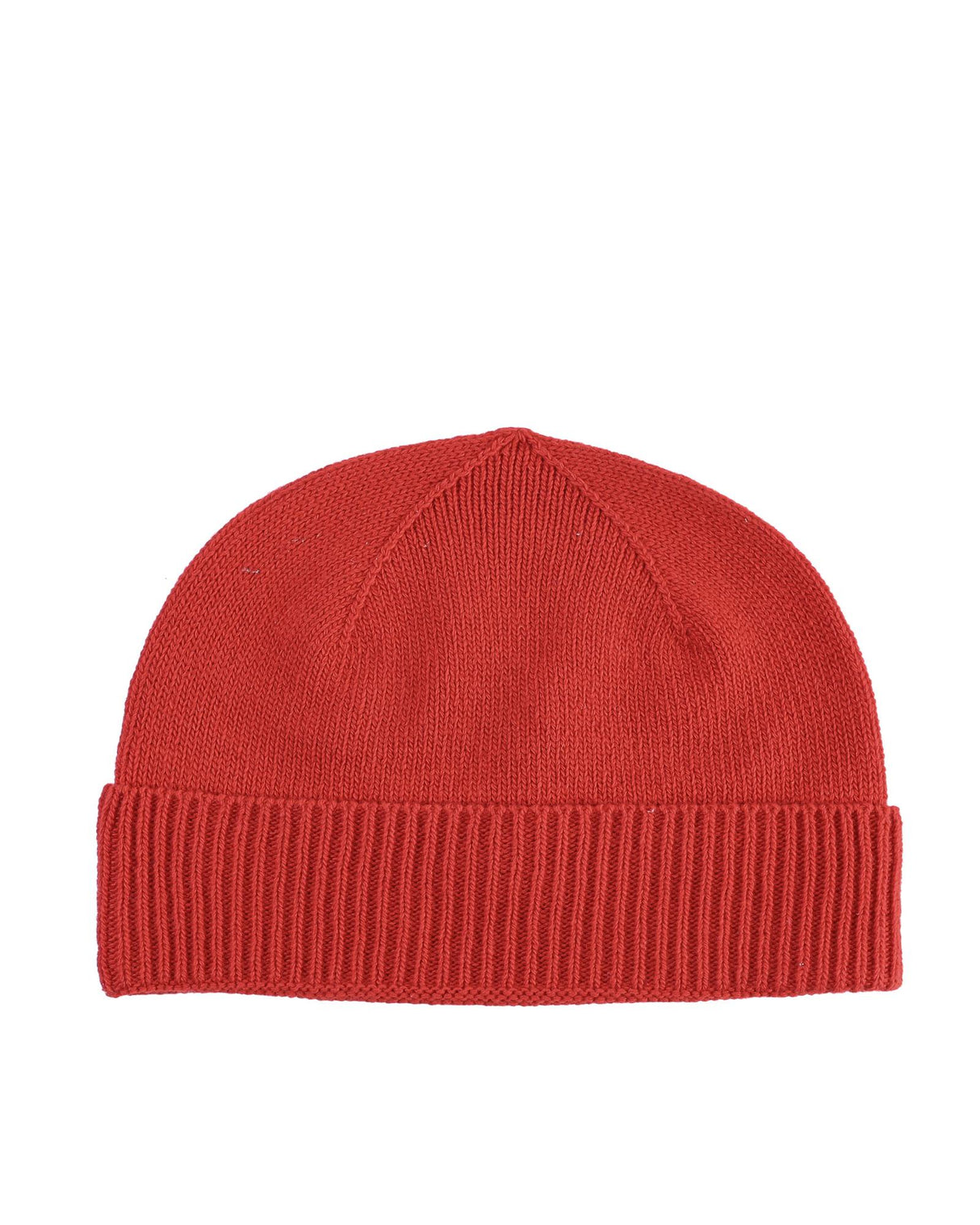 Edinburgh Crown Luxury Women's Cashmere Beanie Hat in Red - One Size