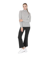 Cashmere Womens Turtleneck Sweater - Made in Italy - S - Front View