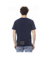 Invicta Men's 2XL Blue Logo Cotton Tee - Side View