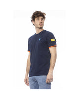 Invicta Men's XL Blue Logo Cotton Tee - Front View
