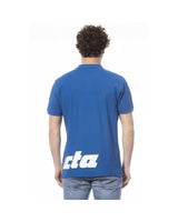 Invicta Men's Classic Blue Cotton Polo - Size 2XL - Side View