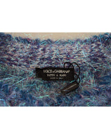 Dolce & Gabbana Women's Multicolor Polyester Fringes Coat Jacket - 42 IT - Rear View