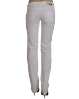 CoSTUME NATIONAL CNC White Slim Fit Women's Jeans W30 US - Side View