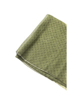 Trussardi Women's Printed Green Modal Scarf - One Size - Front View