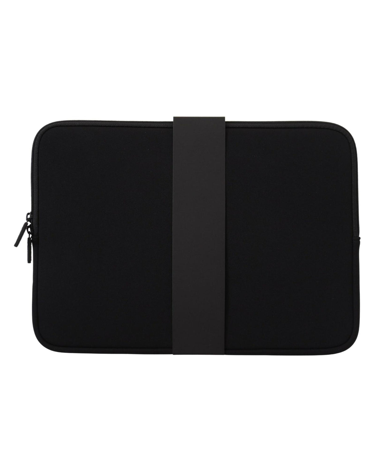 GANT Men's Neoprene Black Padded Laptop Sleeve Case with Zipper Closure - One Size