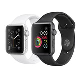 Smart Watch 44mm Bluetooth call Screen True Multidial Blood Oxygen Game Sports Mode Pro FOR IOS and Android White with 2 straps - Front View