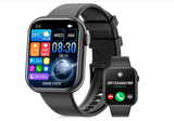 Smart Watch 44mm Bluetooth call Screen True Multidial Blood Oxygen Game Sports Mode Pro FOR IOS and Android White with 2 straps - Extra Image