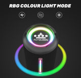 Compact Waterproof Bluetooth Speaker with LED Lights, 24H Playtime, Bluetooth 5.3, 360° Sound for Outdoor Adventures - 45-Degree Angle