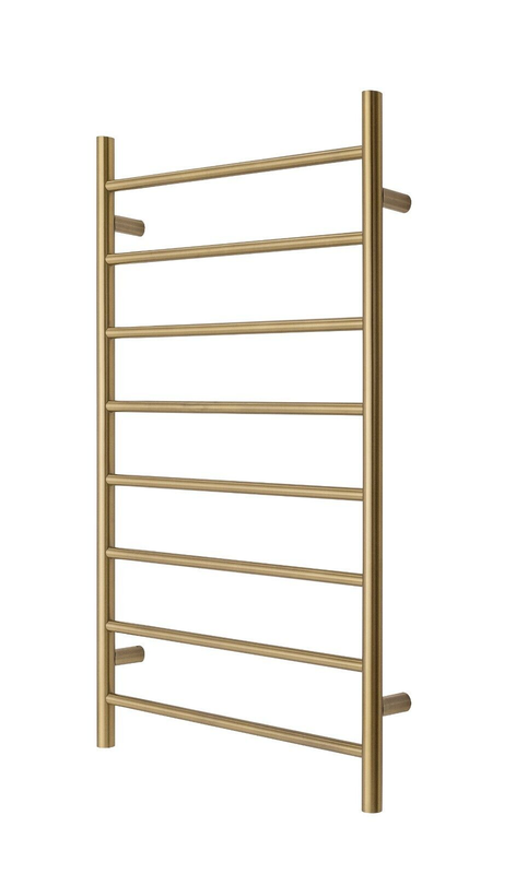 Premium Matte Black Towel Rack - 8 Bars, Square Design, AU Standard, 1000x620mm Wide