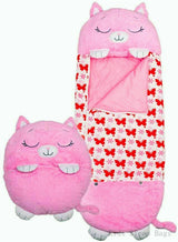 2022 Sleeping Bag Happy Nappers Kids Children Blanket Winter fluffy warm Xmas Gift - Close-Up Angle