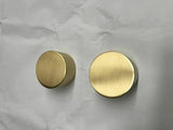 2021 New Burnished Gold Brushed Brass mixer WaterMark WELS round taps wall faucet basin - Rear View