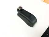 100% Genuine Leather Door Knob Cabinet Kitchen Drawer Handle Pull laundry gold - Extra Image