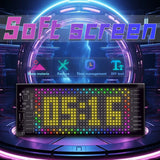 Programmable LED Matrix Panel Flexible Screen IP65 with APP Control 70*173mm - Top-Down View